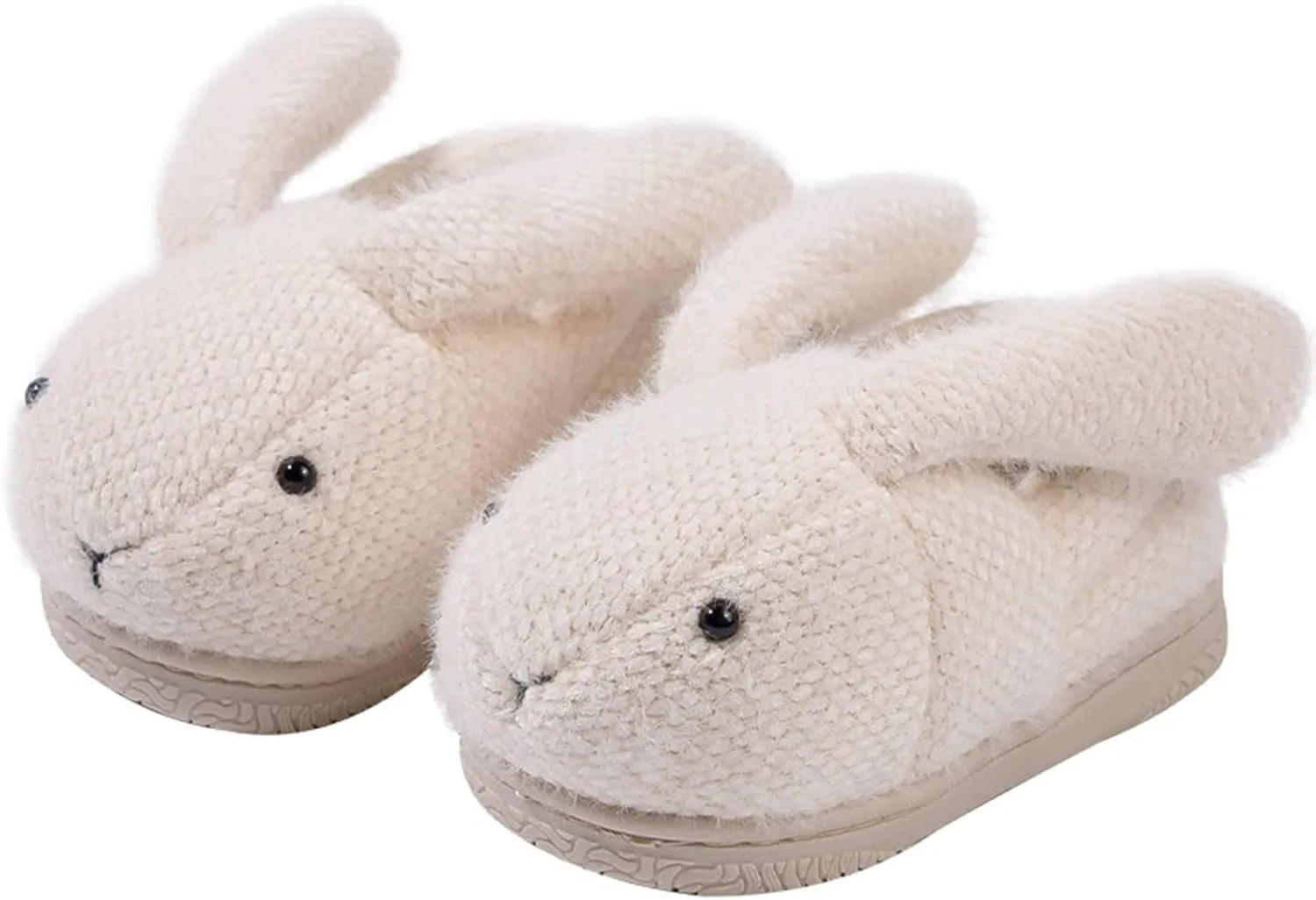 Fashion Cute Autumn And Winter Boys And Girls Slippers Flat Bottom Round Toe Soft Warm Comfortable House Slippers