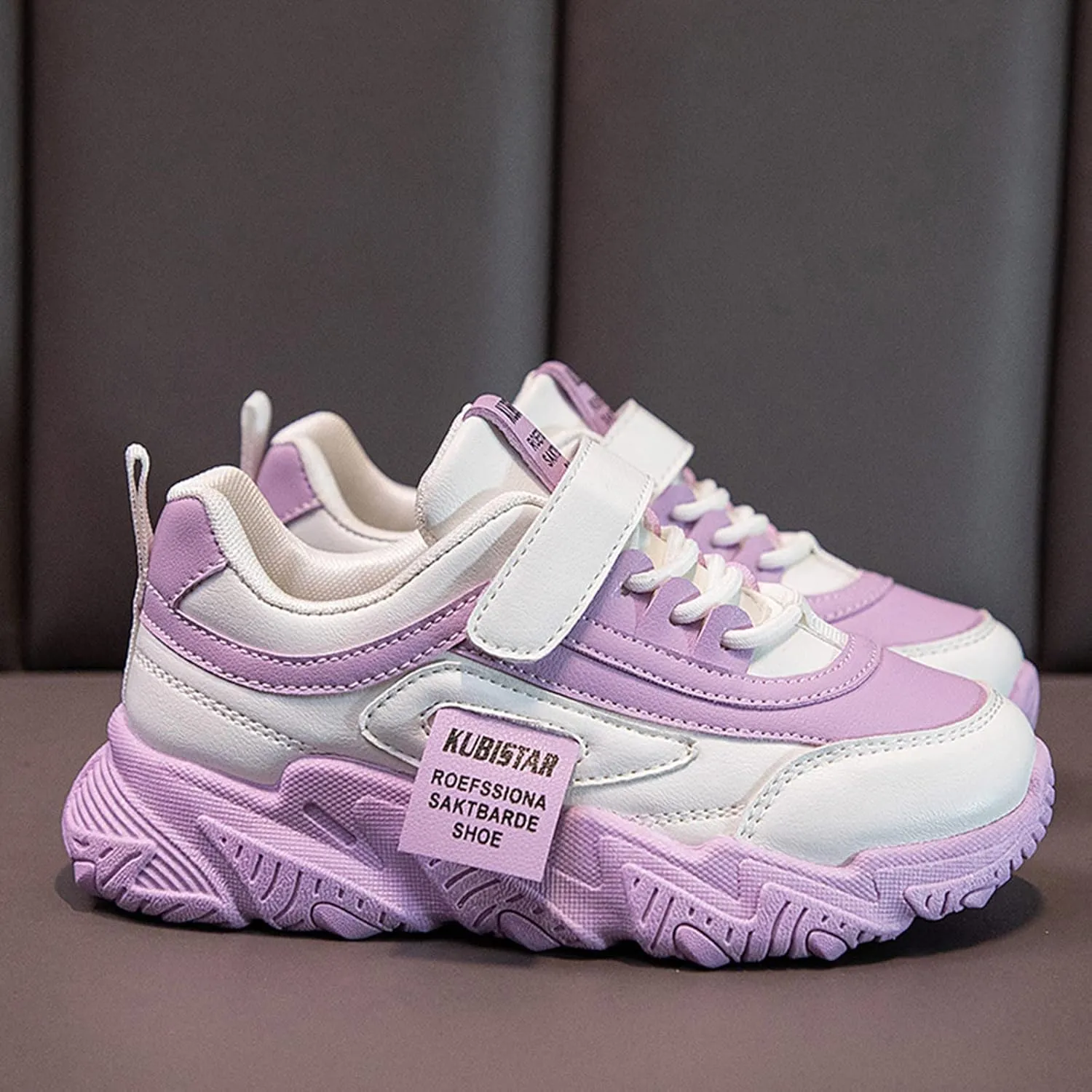 Fashion Kids' Flat Shoes Boys Girls Lightweight Fashion Sneakers Low Top Casual School Walking Tennis Shoes