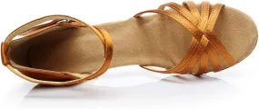 Fashion Latin Dancing Shoes Women Ballroom Dance Sandals Prom Women's Sandals Women Shoes Bling for Size 8