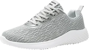 Fashion Men Mesh Casual Sport Shoes Lace Up Solid Color Running Breathable Soft Bottom Slippers Men Indoor Sneaker Shoes for