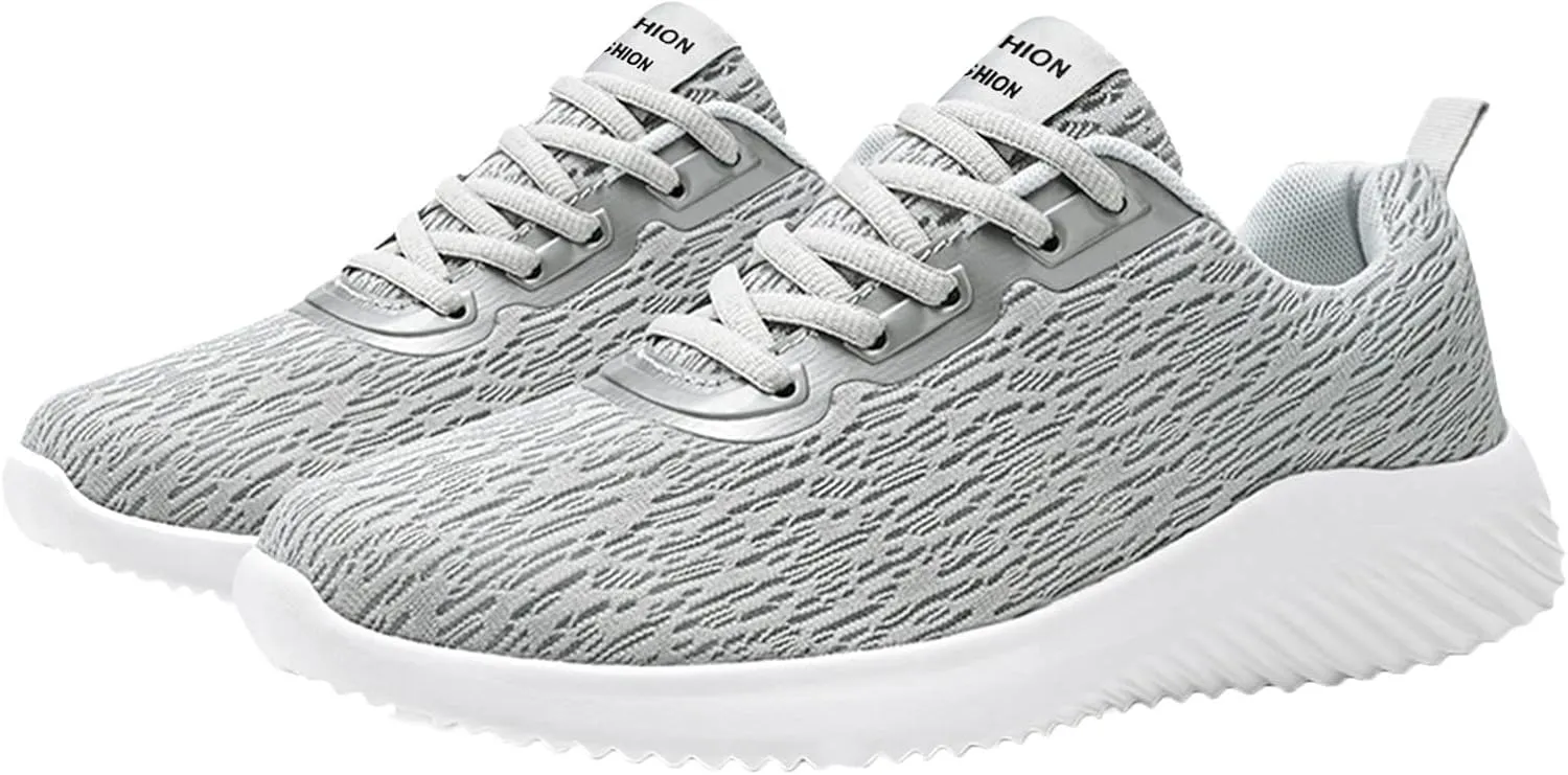 Fashion Men Mesh Casual Sport Shoes Lace Up Solid Color Running Breathable Soft Bottom Slippers Men Indoor Sneaker Shoes for