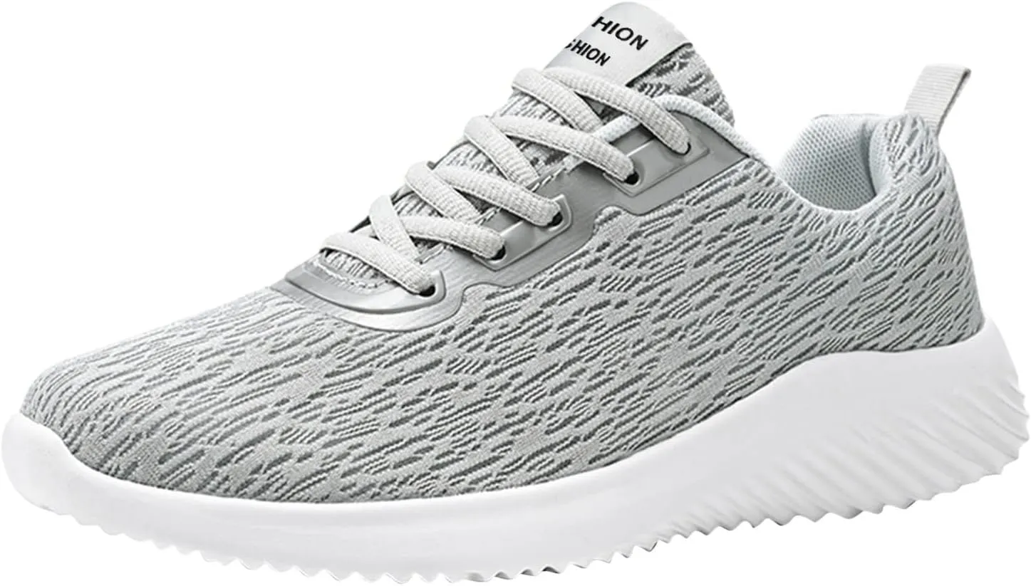 Fashion Men Mesh Casual Sport Shoes Lace Up Solid Color Running Breathable Soft Bottom Slippers Men Indoor Sneaker Shoes for