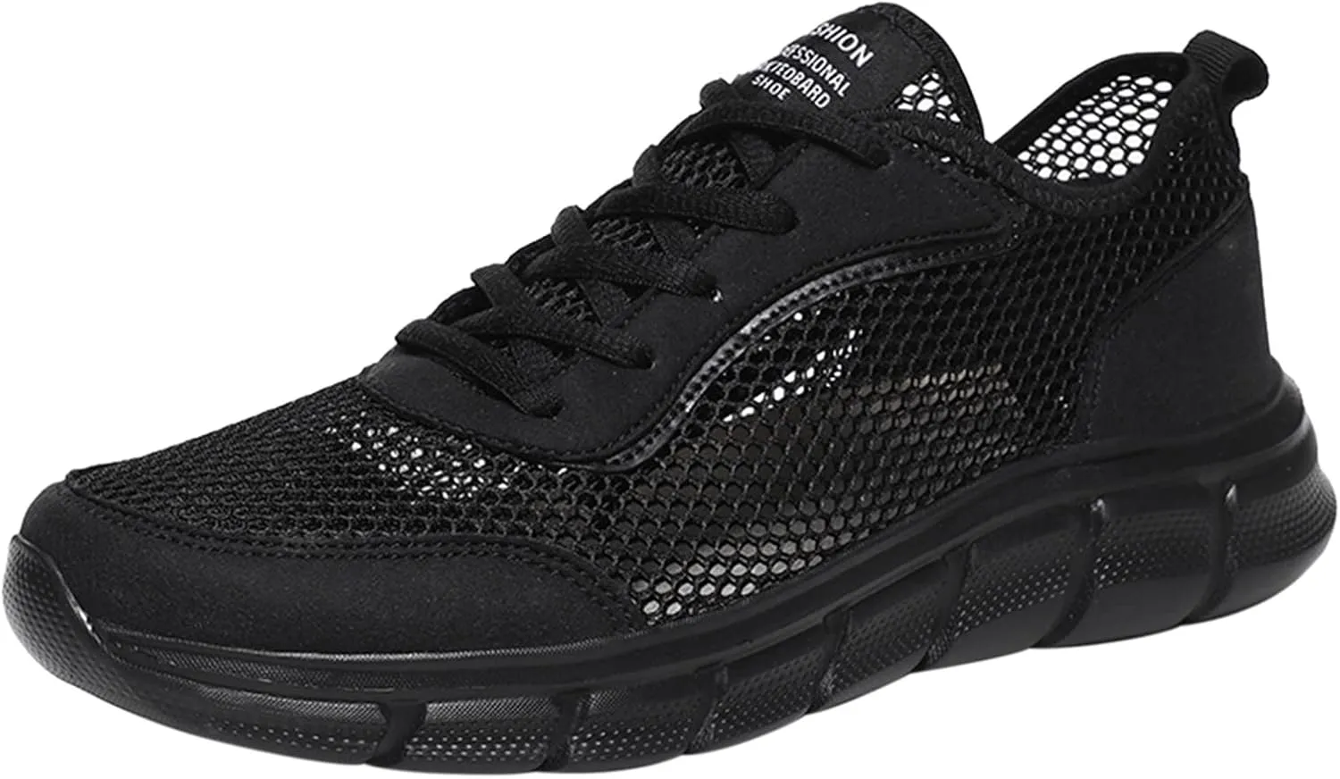 Fashion Spring and Summer Men Sports Shoes Flat Bottom Lightweight Fly Woven Mesh Hollow Mens Sneaker Boots Low Top Men's SPO