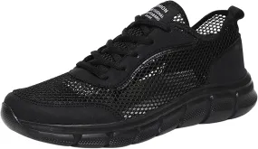 Fashion Spring and Summer Men Sports Shoes Flat Bottom Lightweight Fly Woven Mesh Hollow Mens Sneaker Boots Low Top Men's SPO