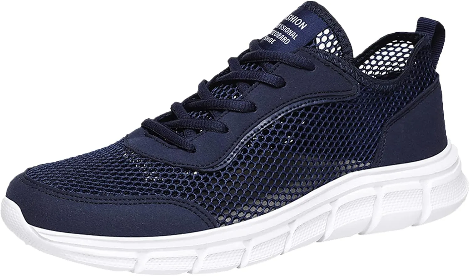 Fashion Spring and Summer Men Sports Shoes Flat Bottom Lightweight Fly Woven Mesh Hollow Mens Sneaker Boots Low Top Men's SPO