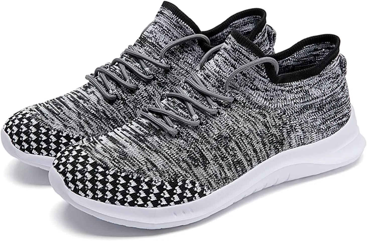 Fashion Spring and Summer Men Sports Shoes Flat Lightweight Mesh Breathable Lace Up Comfortable Sneaker Slippers for Men Men'