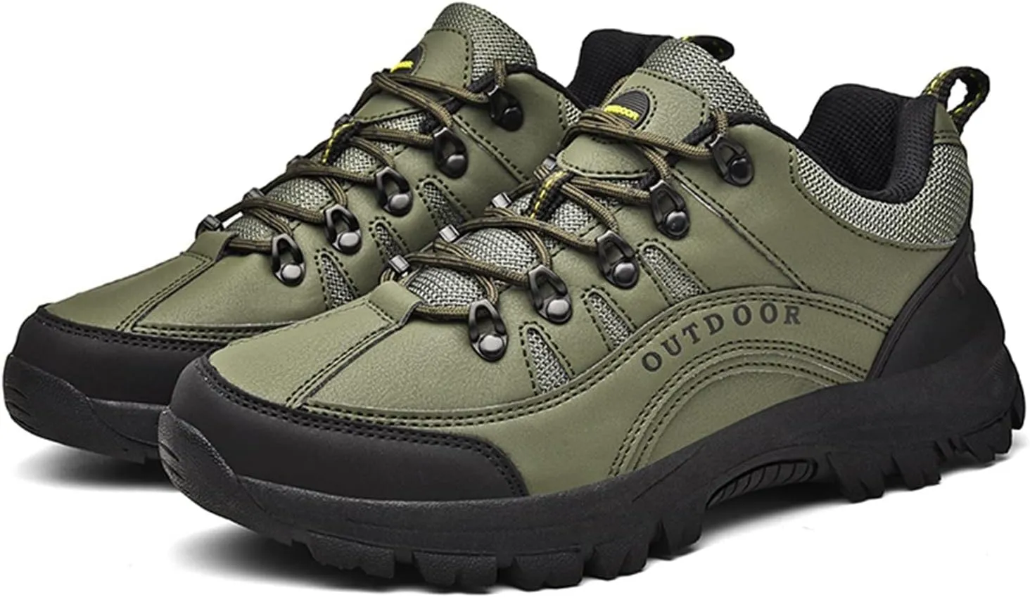 Fashion Summer and Autumn Men Hiking Shoes Non Slip Soles Thick Bottom Mesh Breathable Casual Mens Sneaker Boots Size 14 Mens