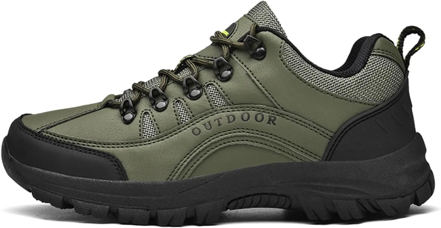 Fashion Summer and Autumn Men Hiking Shoes Non Slip Soles Thick Bottom Mesh Breathable Casual Mens Sneaker Boots Size 14 Mens