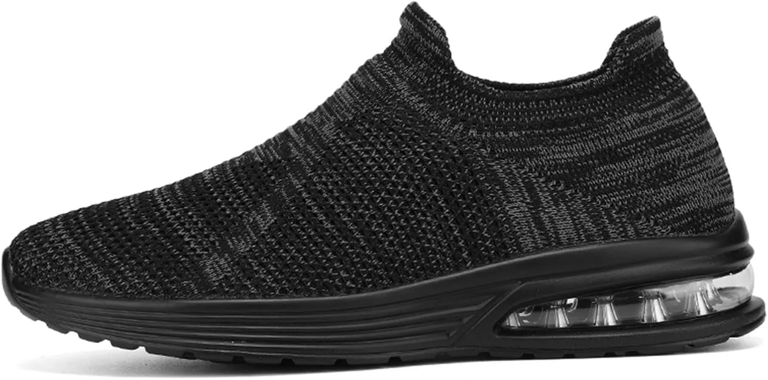 Fashion Summer Men Mesh Breathable Comfortable Air Cushion Sole Casual Slip On Casual Sneaker Shoes for Men Men's Sandals Men