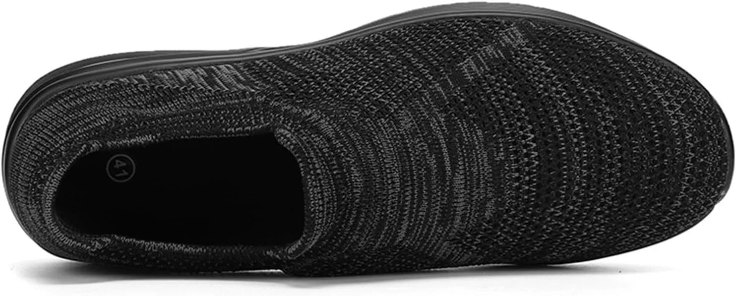 Fashion Summer Men Mesh Breathable Comfortable Air Cushion Sole Casual Slip On Casual Sneaker Shoes for Men Men's Sandals Men