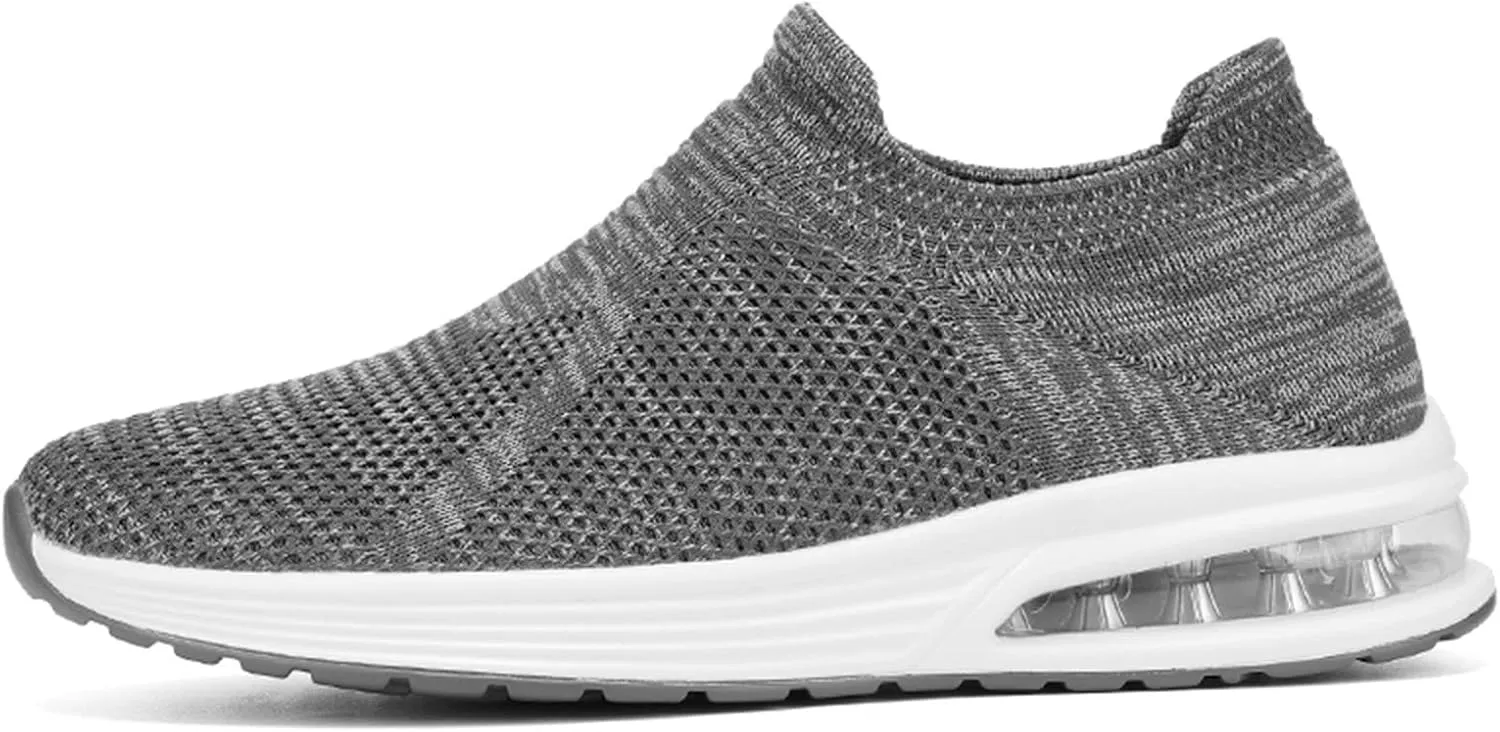 Fashion Summer Men Mesh Breathable Comfortable Air Cushion Sole Casual Slip On Casual Sneaker Shoes for Men Men's Sandals Men