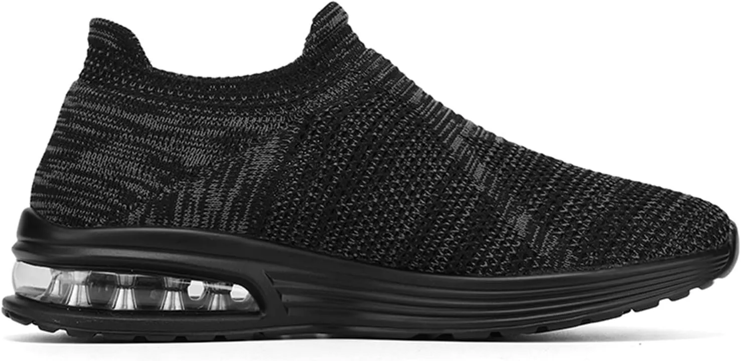 Fashion Summer Men Mesh Breathable Comfortable Air Cushion Sole Casual Slip On Casual Sneaker Shoes for Men Men's Sandals Men