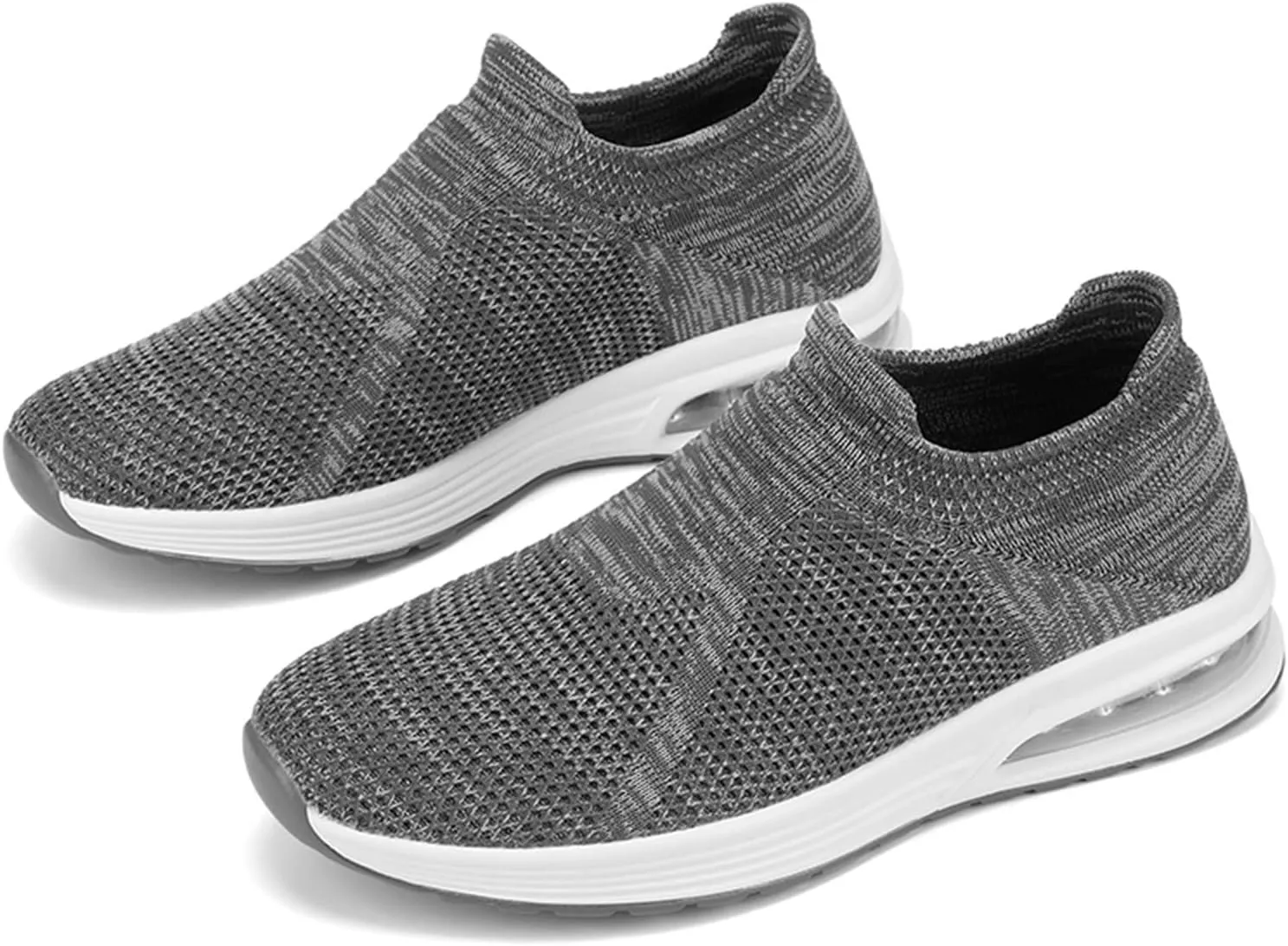 Fashion Summer Men Mesh Breathable Comfortable Air Cushion Sole Casual Slip On Casual Sneaker Shoes for Men Men's Sandals Men