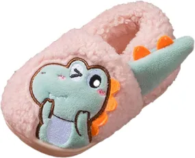 Fashion Winter Slippers Boys And Girls Warm Cute Slippers Flat Bottom Soft Light And Comfortable Cover Heel Shoes