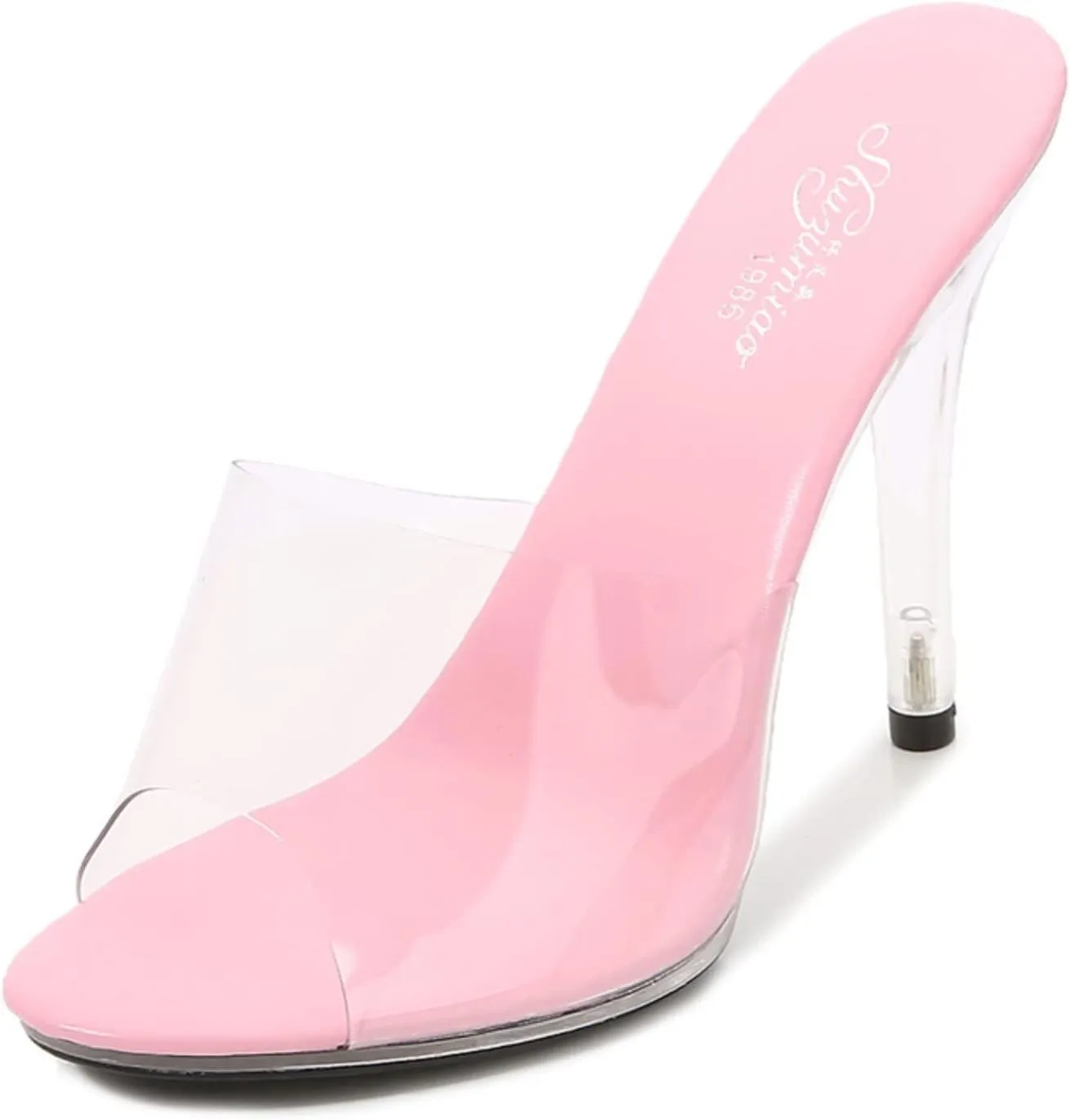 Fashion Women Sexy High Heels Transparent Sandals Casual Shoes Sandals for Women Dressy Wide Width