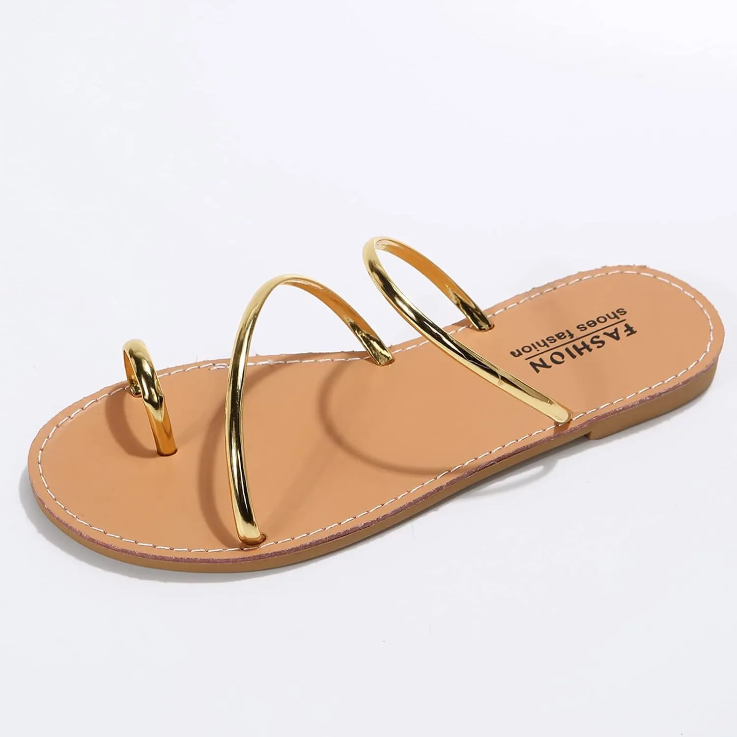 Flat Sandals for Women Open Toe Slingback Shoes Orthopedic Sandals Casual Summer Comfortable Flat Sandals