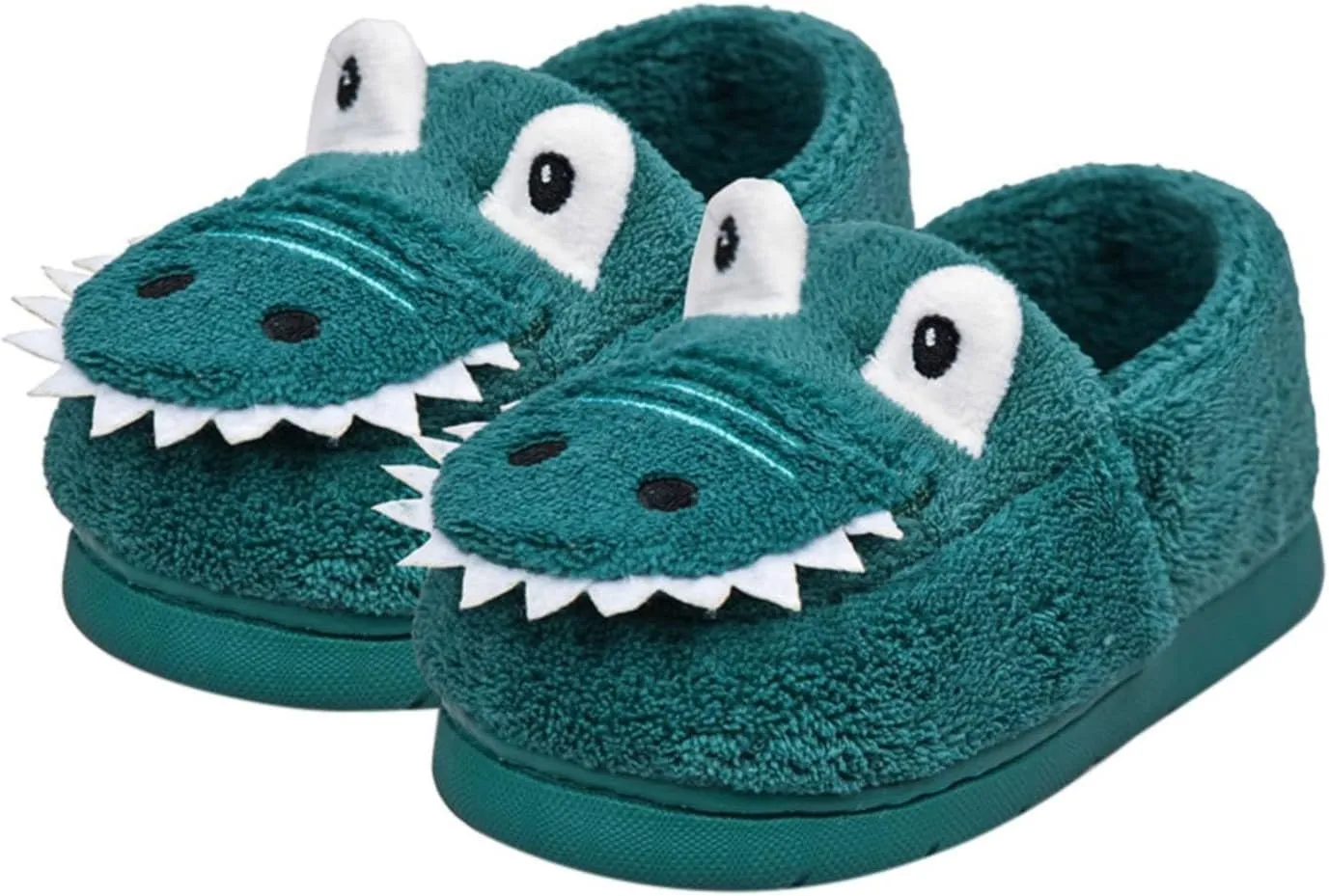 Fuzzy artoon Animal Slipper For Kids Baby Girls Boys Warm Flat Shoes Winter Memory Foam Indoor Bedroom House Shoes