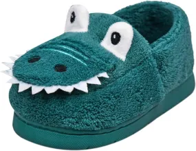 Fuzzy artoon Animal Slipper For Kids Baby Girls Boys Warm Flat Shoes Winter Memory Foam Indoor Bedroom House Shoes
