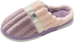 Gibobby Christmas Slippers for Women Cute Indoor Fuzzy Fluffy Furry Cozy Home Bedroom Comfy Winter Warm Outdoor Shoes