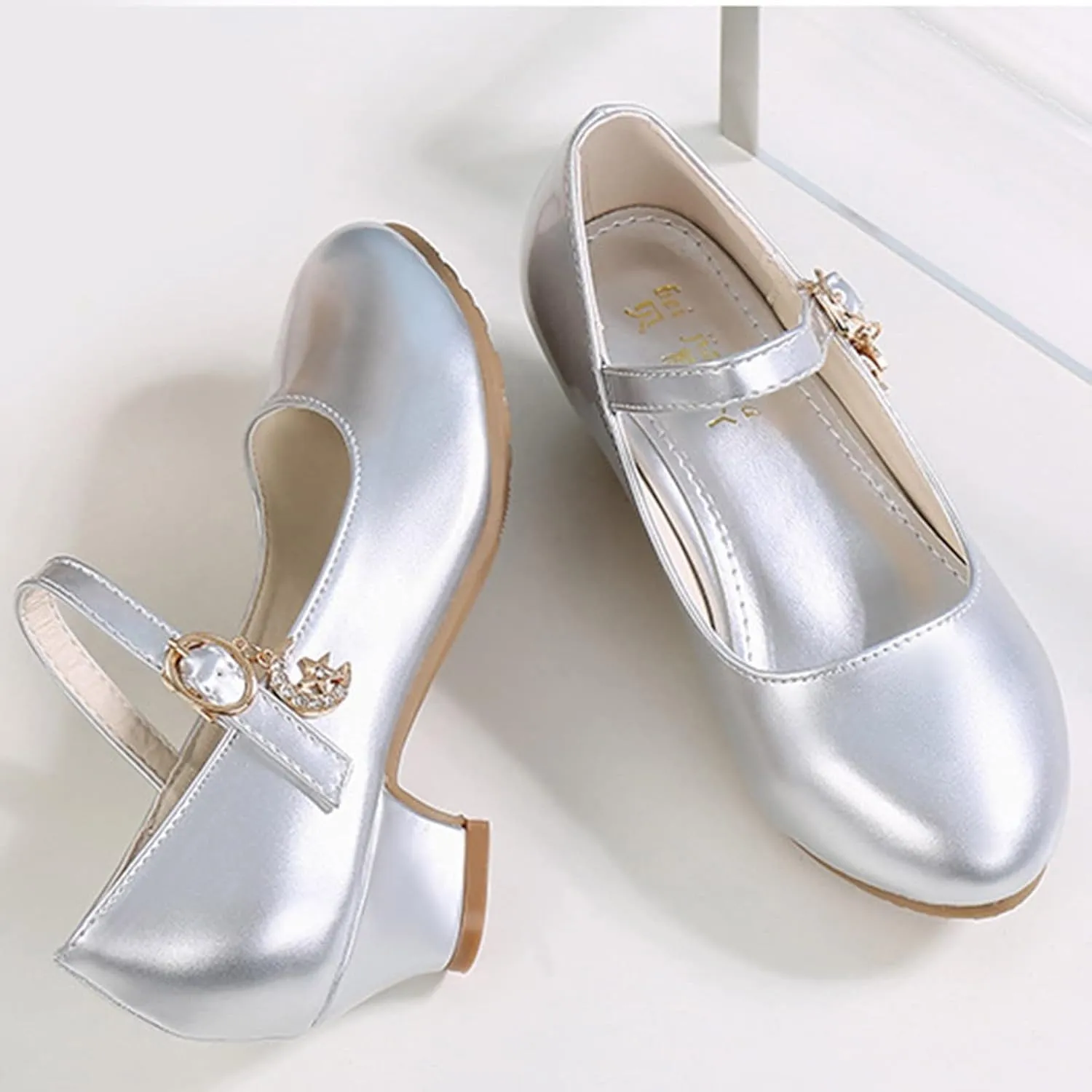 Girl Shoes Small Leather Shoes Single Shoes Children Dance Shoes Girls Performance Shoes Clothing for Girls