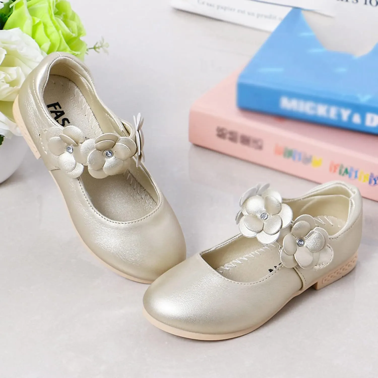 Girls Ballerina Flats Toddler Girls Dress Shoes Flower Girl Shoes Mary Jane Wedding Party Communion Shoes Flower