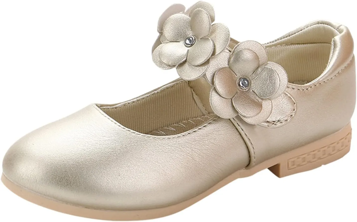 Girls Ballerina Flats Toddler Girls Dress Shoes Flower Girl Shoes Mary Jane Wedding Party Communion Shoes Flower