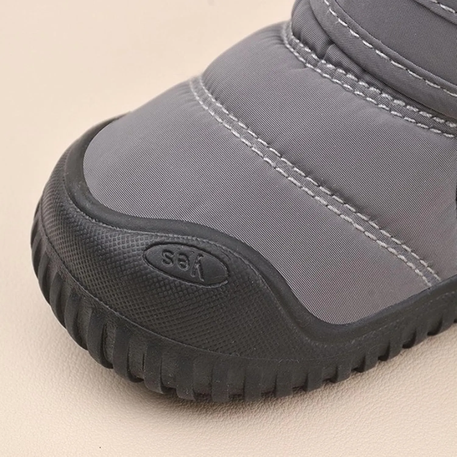 Girls Boys Unisex Warm Fr Lined Winter Snow Boots Waterroof Outdoor Ankle Booties Comfortable Shoes for Kids