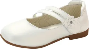 Girls Dress Shoes Flower Girl Little Kids Mary Jane Ballet Flats Flower Wedding Party Toddler Girl Dress Shoes