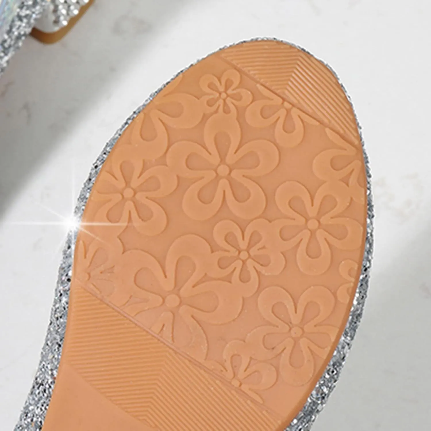 Girls Dress Shoes Low Heel Uniform School Shoes Wedding Party Mary Jane Flats for Toddler Infant