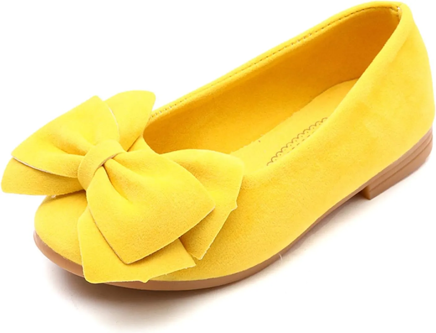 Girls Dress Shoes Toddler Cute Mary Jane Shoes Ballet Flats Flower Girl Shoes for Weeding Casual Walking Shoes