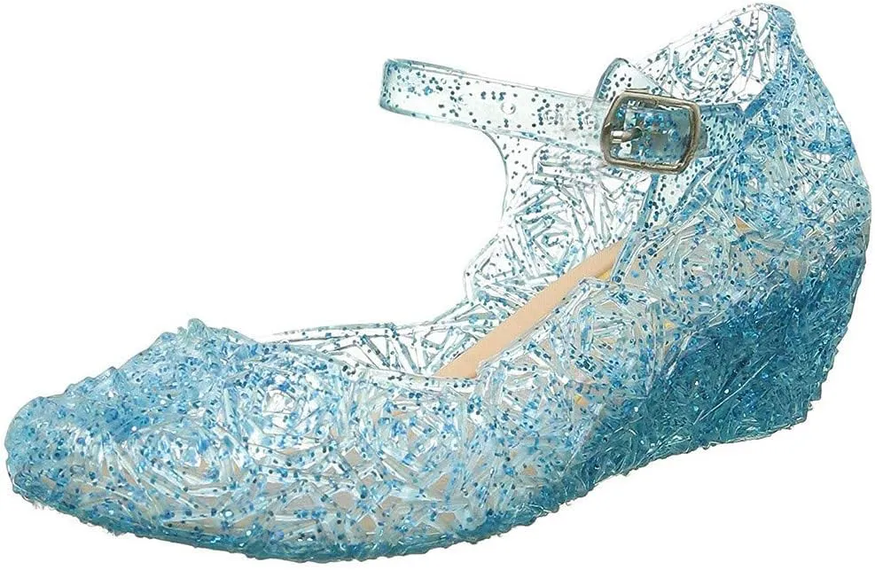 Girls Jelly Sandals Dress Up Mary Jane lats Heels Dance Pary Single Shoes for Kids Toddler Boy Shoes Infant