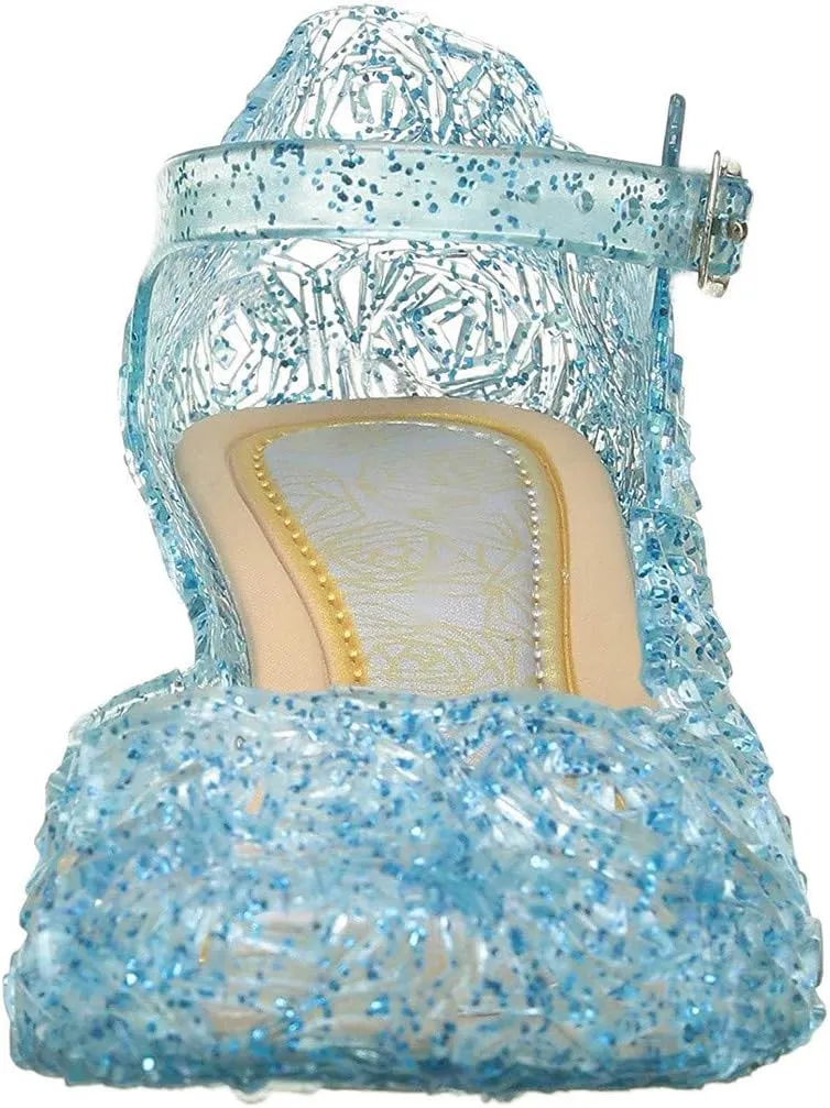 Girls Jelly Sandals Dress Up Mary Jane lats Heels Dance Pary Single Shoes for Kids Toddler Boy Shoes Infant