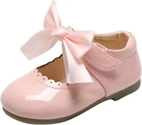Girls Mary Jane Dress Shoes Cute Ballet ?lats Princess Flower Hook Loop Walking Sandals for Toddler/Little Kid