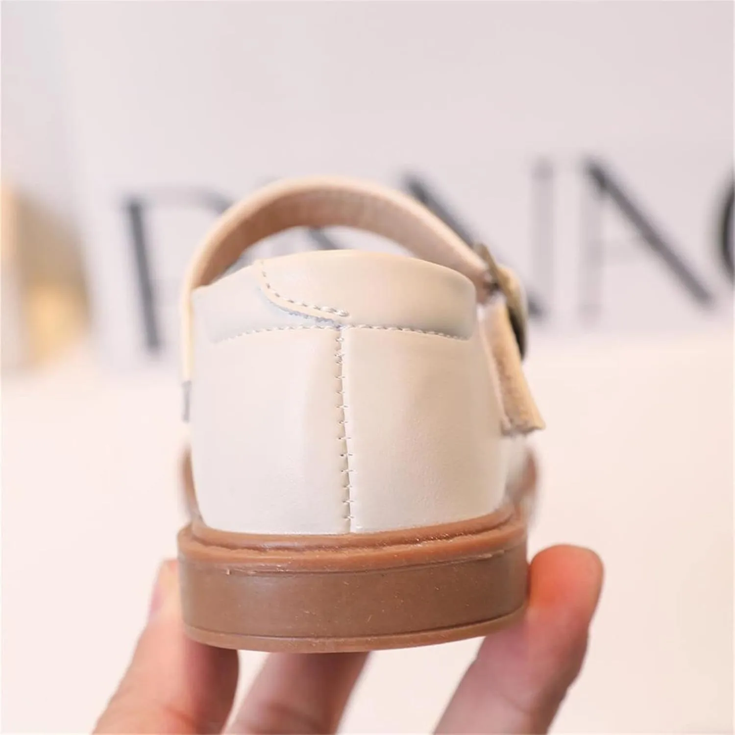 Girls Mary Jane Shoes for Wedding Party Flower Girl School Dress Shoes Low Heel Flats for Big Kids
