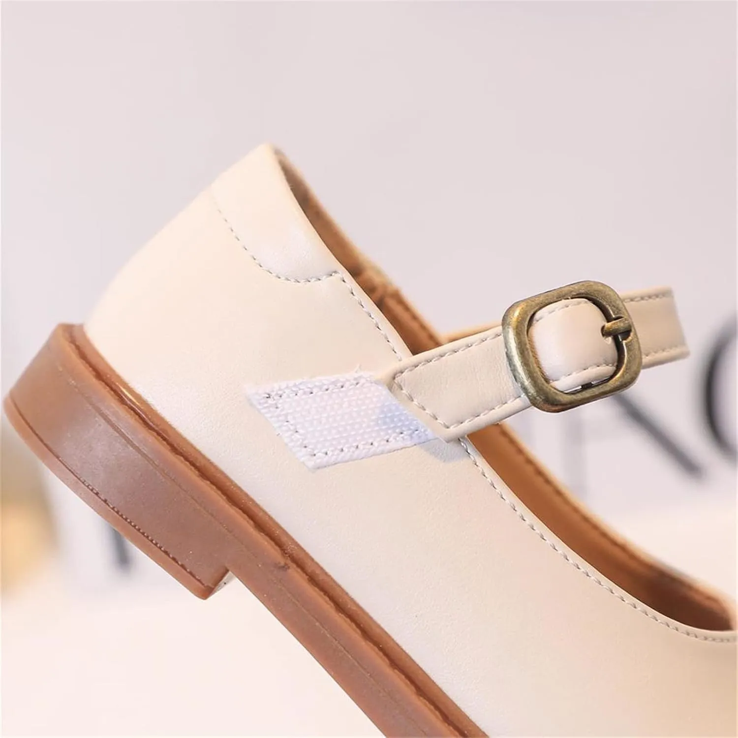 Girls Mary Jane Shoes for Wedding Party Flower Girl School Dress Shoes Low Heel Flats for Big Kids