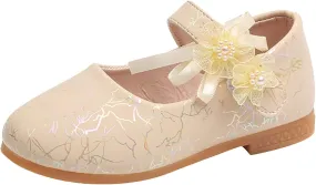 Girls Sandals Girls Summer Casual Mary Jane Dress Shoes Ballerina Flat Low Heels for School Party Wedding