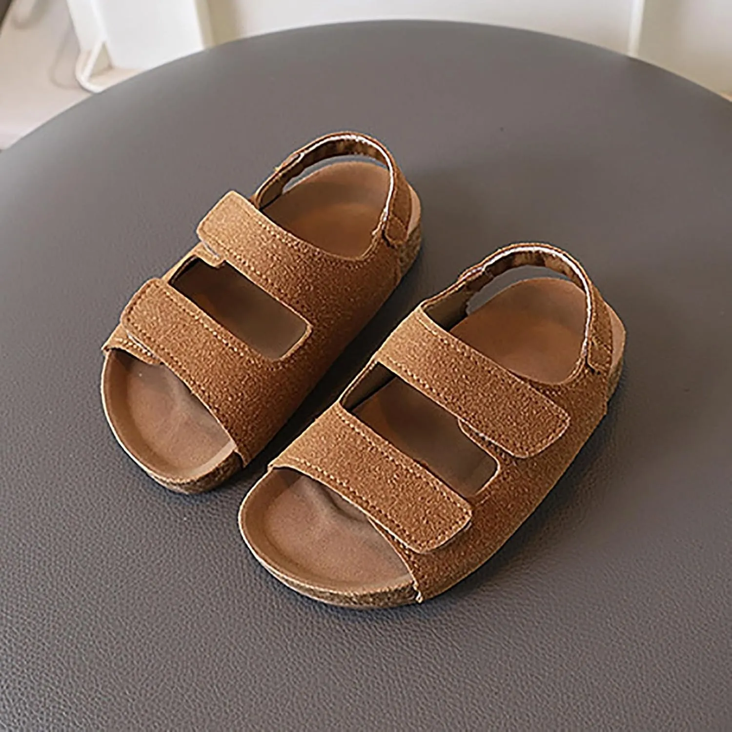 Girls Shoes Comfortable Soft Sole Sandals Fashionable Open Toe Beach Sandals Girls Samdals Flower Girl