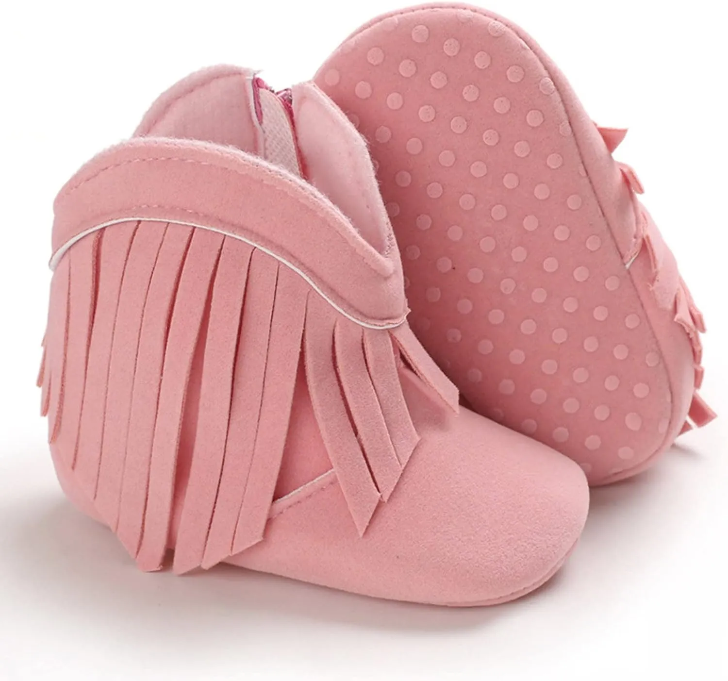Girls Toddler Bow knot Ankle Boots Low Heel Side Zipper Cute Dress Booties Little Kid Ankle Flat Bottom Boots