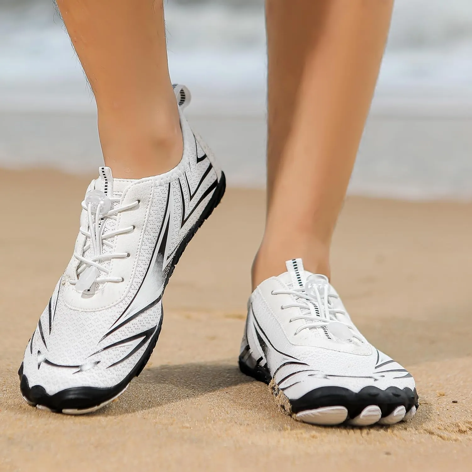 Grounded Footwear Barefoot Shoes for Women&Men Breathable Quick Dry Shoe Athletic Hiking Water Shoes Healthy & Non-Slip Barefoot Sneaker Casual Workout Running Sneaker (Unisex)