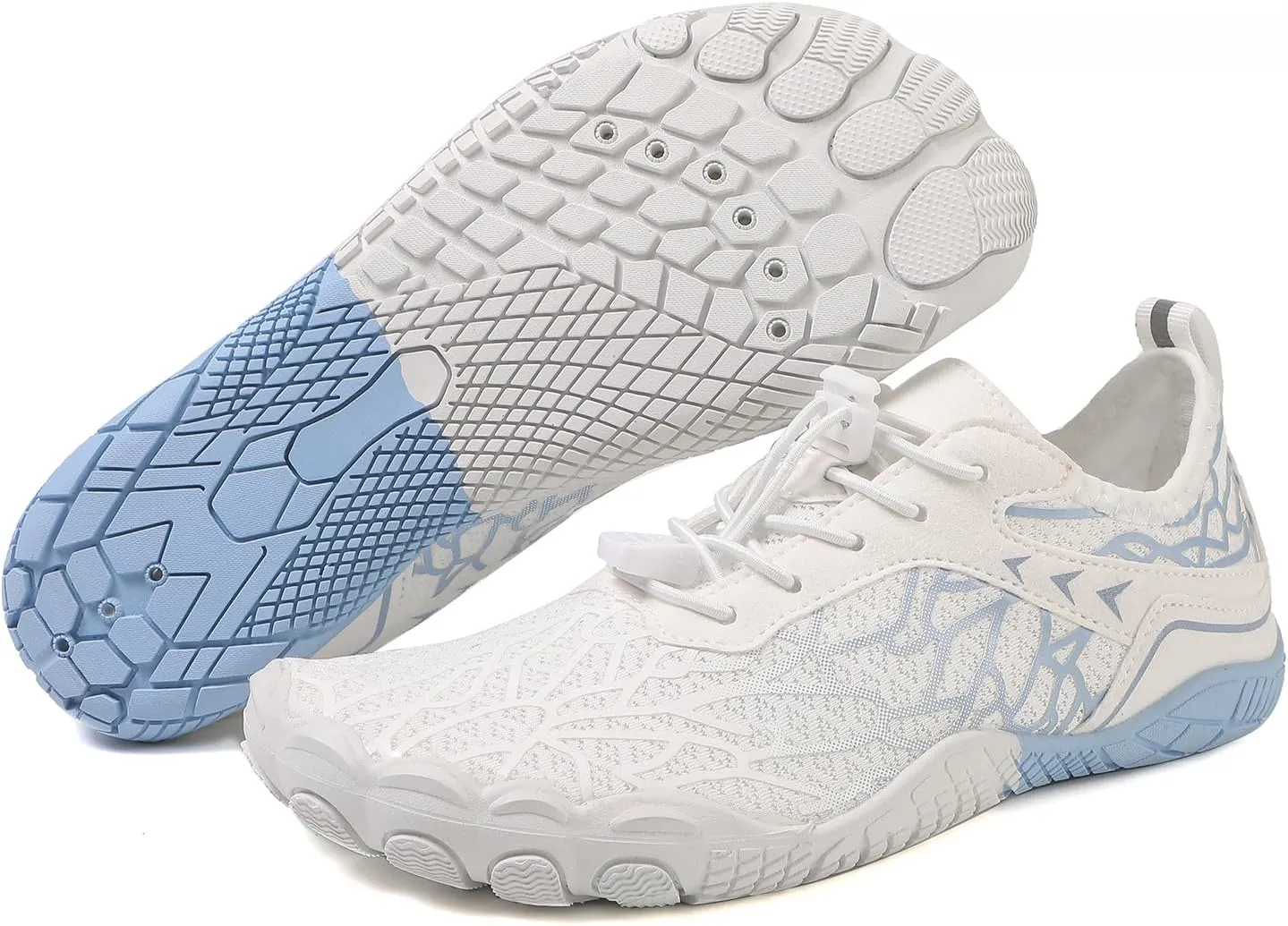 Hike Barefoot Shoes for Women and Men- Pro Wide Toe Box,Walking Barefoot Shoe,Healthy & Non-Slip,Breathable Athletic Sneaker Comfortable Outdoor Hiking Footwear(Unisex)