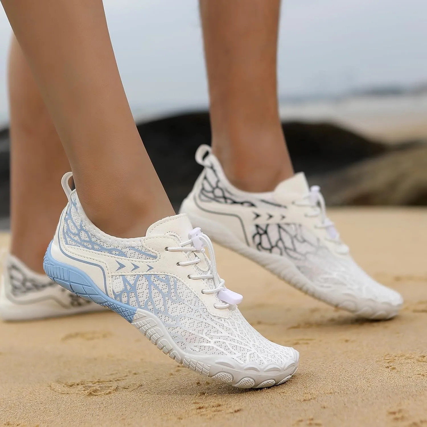 Hike Barefoot Shoes for Women and Men- Pro Wide Toe Box,Walking Barefoot Shoe,Healthy & Non-Slip,Breathable Athletic Sneaker Comfortable Outdoor Hiking Footwear(Unisex)