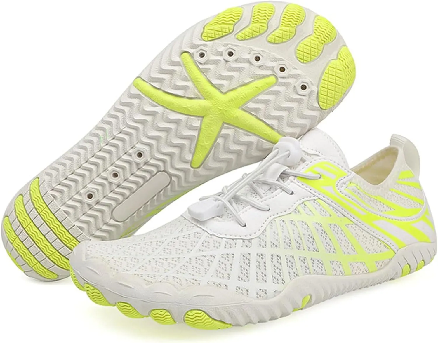 Hike Barefoot Shoes for Women Men Quick-Dry Slip-On Water Shoes Breathable Knit Athletic Footwear Aqua Yoga Socks for Swimming Hiking Sport Shoe