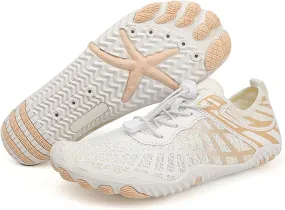 Hike Barefoot Shoes for Women Men Quick-Dry Slip-On Water Shoes Breathable Knit Athletic Footwear Aqua Yoga Socks for Swimming Hiking Sport Shoe