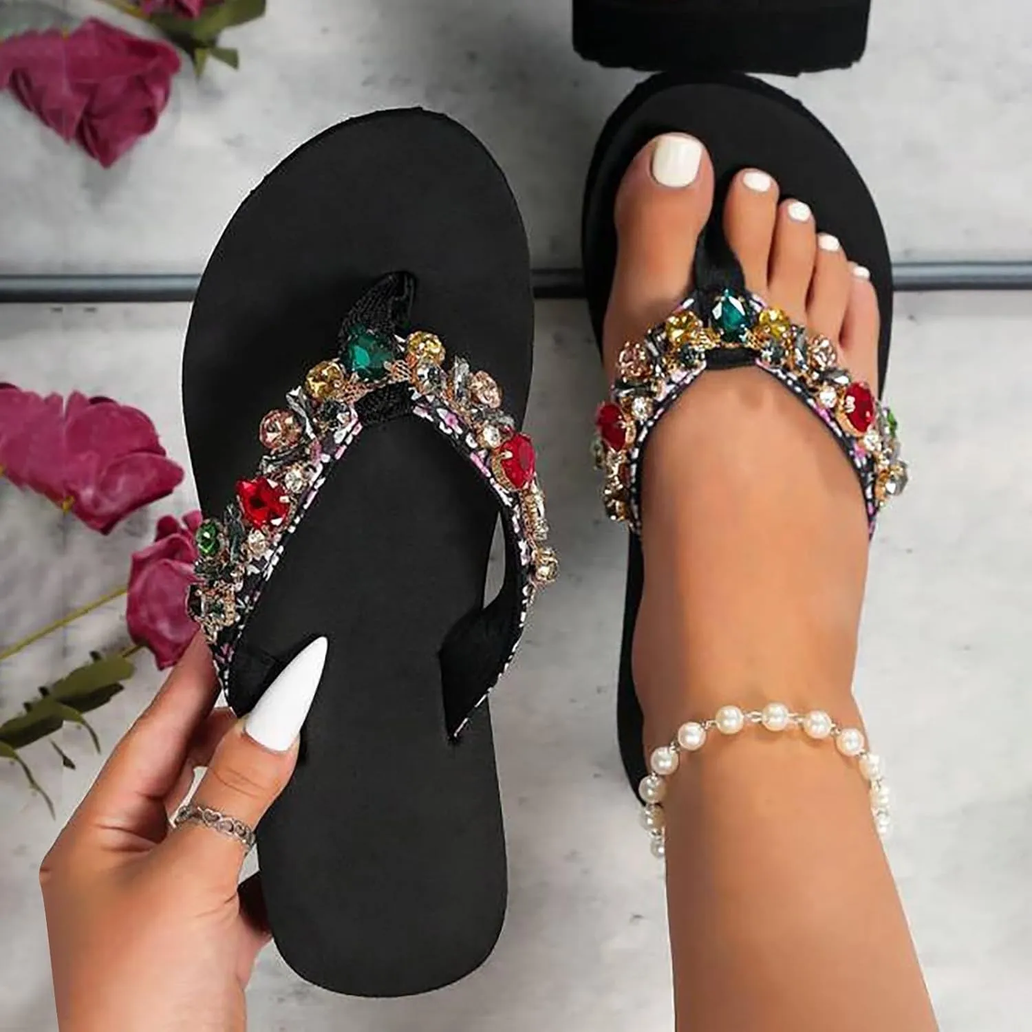 Hot Sandals Women Teen Slippers For Girls Beach Sandals Girls Sandals Women Sandals Platform Womens Barefoot