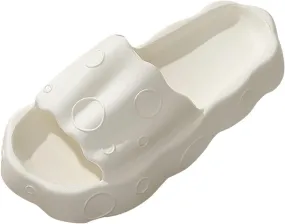 Indoor and Outdoor Slides for Men Women Slippers New Pattern Fashion Simple Circle Pattern Thick Sole Comfortable Non