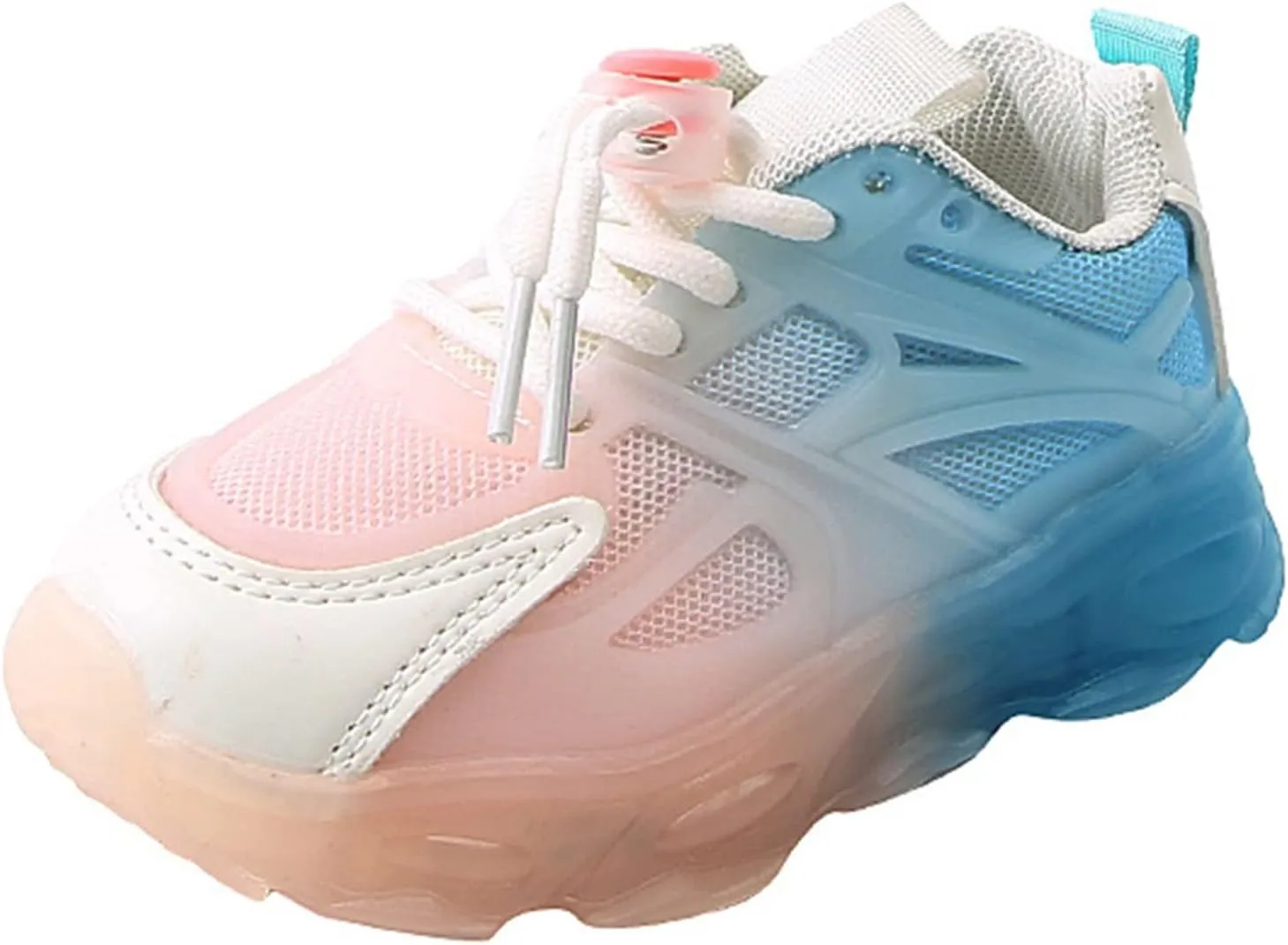 Infant Light Up Shoes Toddler Boys Girls LED Lightweight Mesh Walking Shoes Children Kids Breathable Tennis Shoes