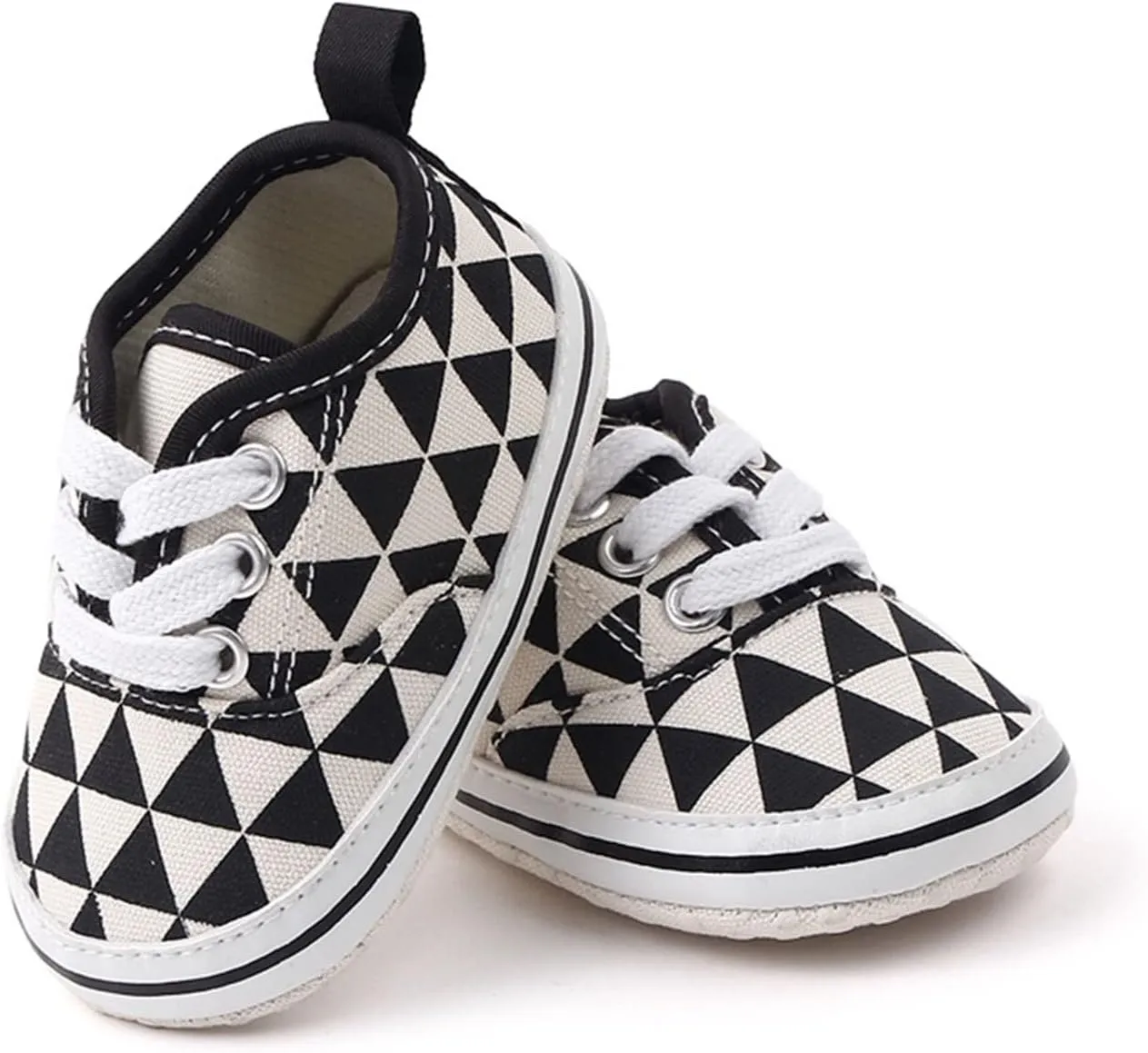Infant Toddler Fall Lattice Shoes Boys Girls First Walking Shoes Soft Sole Plaid Lace Up Casual Shoes Baby Shoes