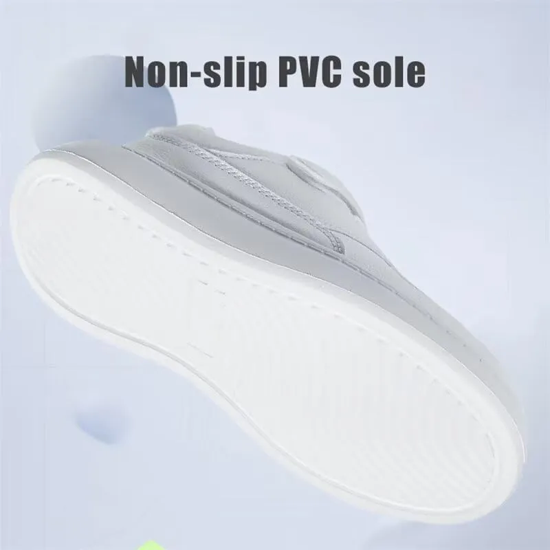 Kids Boy Girl PU Leather Casual Sport Shoes for Walking Running Exercise
