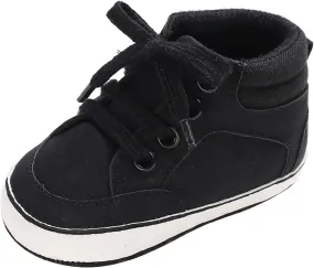 Kids Boys Girls Leather Shoes Flat Bottom Running Sneakers Boys Girls Outdoor Indoor Walking Sports Shoes