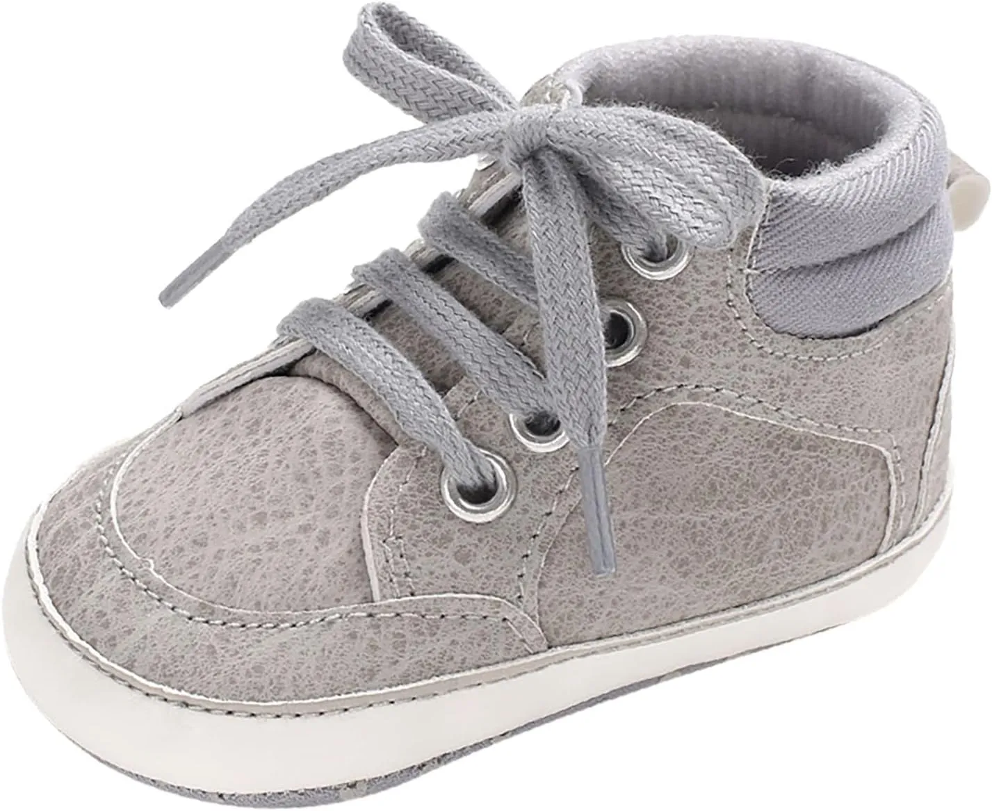Kids Boys Girls Leather Shoes Flat Bottom Running Sneakers Boys Girls Outdoor Indoor Walking Sports Shoes